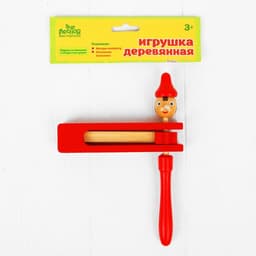 Игрушка музыкальная Лесная мастерская «Трещотка», МИКС