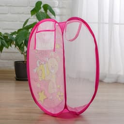 Корзина для хранения игрушек «Мои игрушки» с ручками, 34×34×57 см