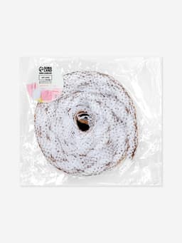 Лента холщовая «Кружево», 37 мм, 4.5±0.5 м, белая