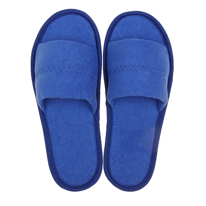Тапочки мужские, цвет васильковый, размер 42-45