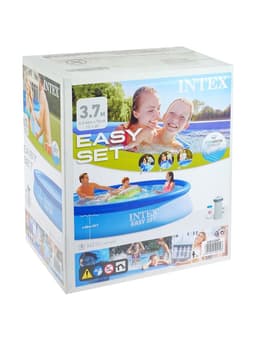 Бассейн надувной INTEX Easy Set 28132NP, 366×76 см, фильтр-насос, круглый