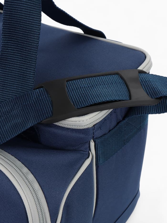 Термосумка «Арктика» с набором посуды для пикника на 3 человека, объём 13.5 л, синяя