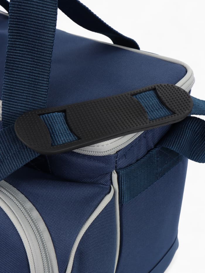 Термосумка «Арктика» с набором посуды для пикника на 3 человека, объём 13.5 л, синяя