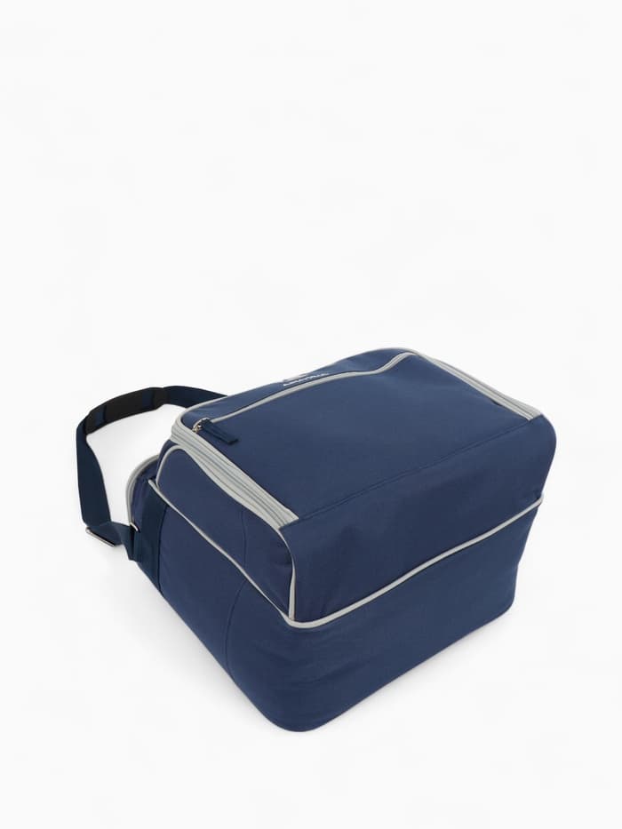 Термосумка «Арктика» с набором посуды для пикника на 3 человека, объём 13.5 л, синяя