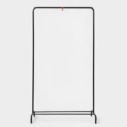 Вешалка гардеробная для одежды «Радуга», чёрная