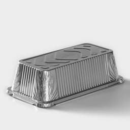 Набор форм из фольги для выпечки и запекания Доляна, 900 мл, 21.3×11×6.3 см, 3 шт.