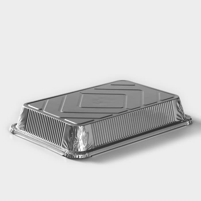 Набор форм из фольги для запекания и выпечки Доляна, 2.1 л, 31.5×22×5.5 см, 2 шт.