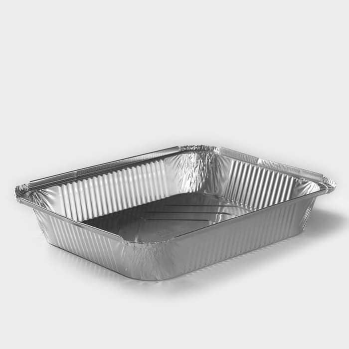 Набор форм из фольги для запекания и выпечки Доляна, 3.1 л, 32.5×25.8×6.3 см, 2 шт.