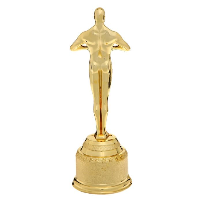 Кубок, мужская фигура наградная на Выпускной «Выпускник», пластик, высота 18.5 см