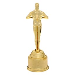 Кубок, мужская фигура наградная на Выпускной «Выпускник», пластик, высота 18.5 см