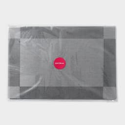 Салфетка сервировочная на стол Доляна «Шахматы», 45×30 см, серебристая