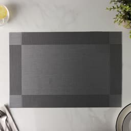 Салфетка сервировочная на стол Доляна «Шахматы», 45×30 см, серебристая