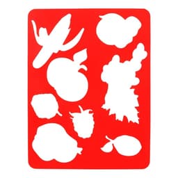 Трафарет - раскраска Calligrata, набор, 6 штук, для девочек