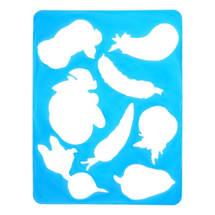 Набор трафарет - раскраска Calligrata, 6 шт.: транспорт, инструменты, космос, морские обитатели, животные Африки, листья, для мальчиков