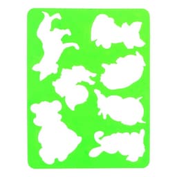 Набор трафарет - раскраска Calligrata, 6 шт.: транспорт, инструменты, космос, морские обитатели, животные Африки, листья, для мальчиков