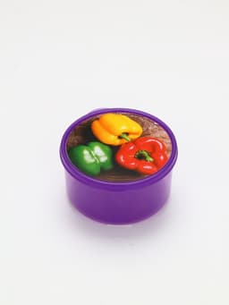 Ланч - бокс круглый «Перчики», 500 мл