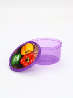 Ланч - бокс круглый «Перчики», 500 мл