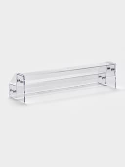 Подставка под лаки 2 этажа, 31×9×7.5 см, оргстекло 2 мм