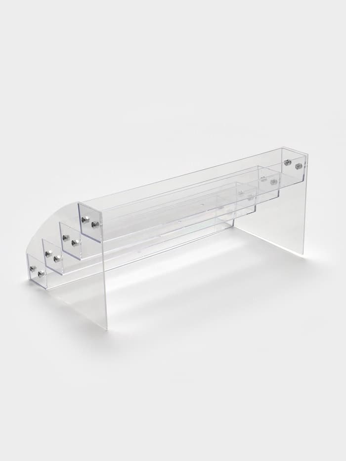 Подставка под лаки 4 этажа, 31.3×14.4×18.3 см, оргстекло 2 мм