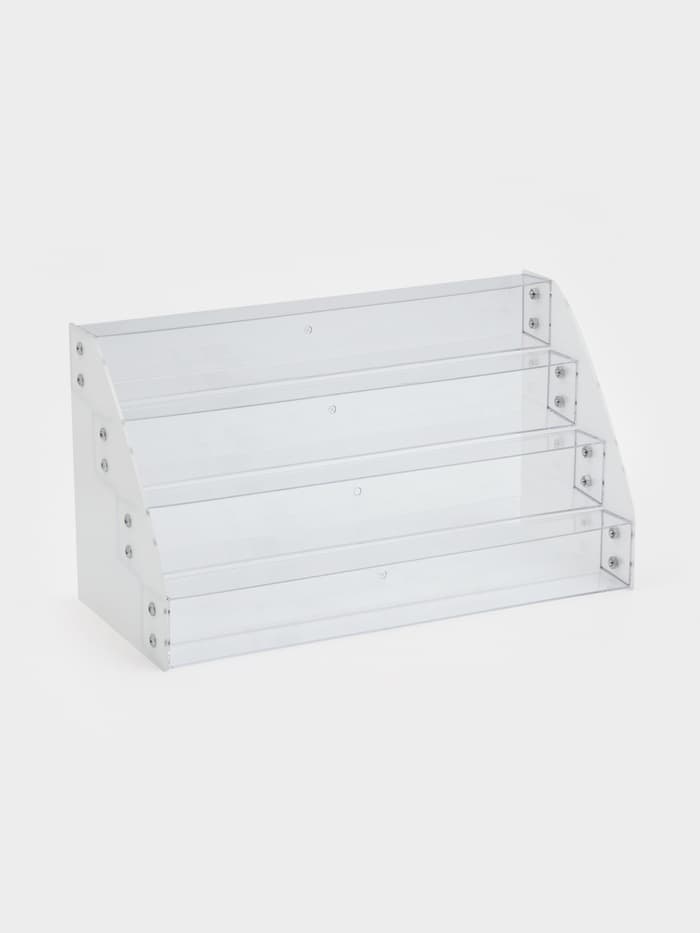 Подставка под лаки 4 этажа, 31.3×14.4×18.3 см, оргстекло 2 мм