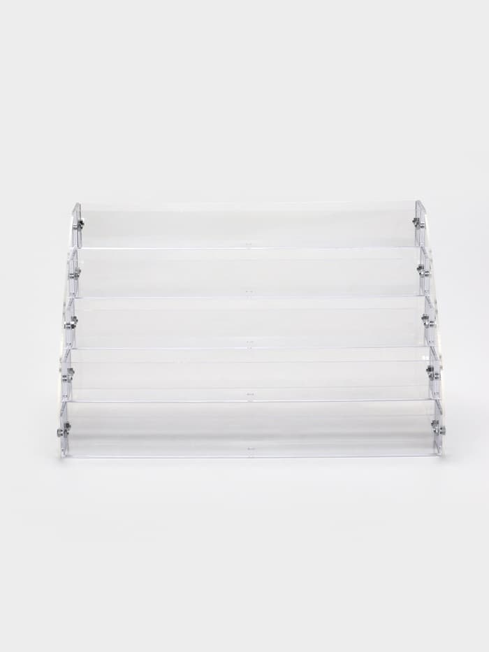 Подставка под лаки 5 этажей, 31.3×17.8×22.4 см, оргстекло 2 мм