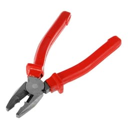 Плоскогубцы комбинированные ЛОМ, шлифованные, пластиковые рукоятки, 160 мм