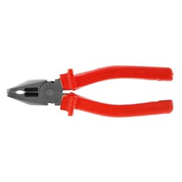 Плоскогубцы комбинированные ЛОМ, шлифованные, пластиковые рукоятки, 180 мм