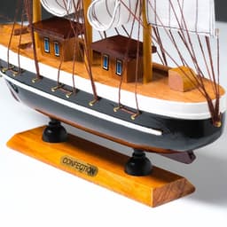 Сувенирная модель корабля «Пилад», борта тёмные, 33×31×5 см