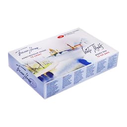 Акварель художественная в кюветах, 12 цветов × 2.5 мл, ЗХК «Белые ночи», пластиковая палитра