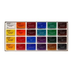 Акварель художественная в кюветах «ЗХК. Сонет», 24 цвета × 2.5 мл