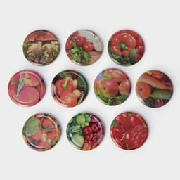 Крышка для консервирования «Элитная», ТО-100 мм, жесть, винтовая, литография, фасовка 10 шт., МИКС