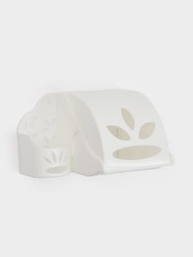 Держатель для туалетной бумаги и освежителя воздуха Альтернатива, пластик, 17.5×13×11.5 см, МИКС