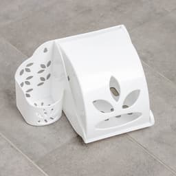 Держатель для туалетной бумаги и освежителя воздуха Альтернатива, пластик, 17.5×13×11.5 см, МИКС