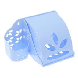 Держатель для туалетной бумаги и освежителя воздуха Альтернатива, пластик, 17.5×13×11.5 см, МИКС