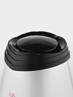 Башня пивная «Вавилон», 2 л, колба для льда, подсветка, батарейки Ag10, пластик, чёрная