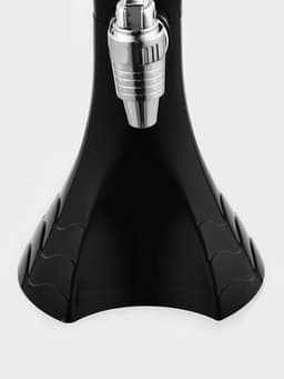 Башня пивная «Вавилон», 2 л, колба для льда, подсветка, батарейки Ag10, пластик, чёрная