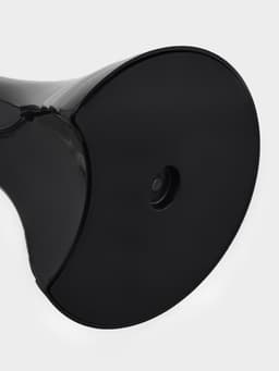 Башня пивная «Вавилон», 2 л, колба для льда, подсветка, батарейки Ag10, пластик, чёрная