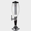 Башня пивная «Вавилон стиль», 3 л, колба для льда, подсветка, батарейки CR=2032, пластик, коричневая