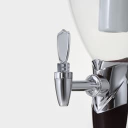 Башня пивная «Вавилон стиль», 3 л, колба для льда, подсветка, батарейки CR=2032, пластик, коричневая