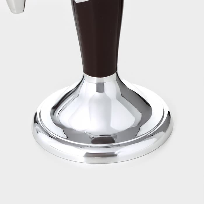 Башня пивная «Вавилон стиль», 3 л, колба для льда, подсветка, батарейки CR=2032, пластик, коричневая