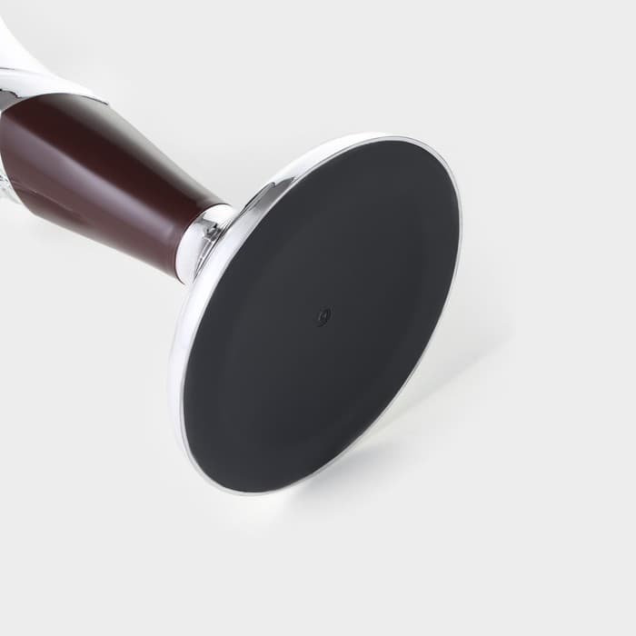 Башня пивная «Вавилон стиль», 3 л, колба для льда, подсветка, батарейки CR=2032, пластик, коричневая