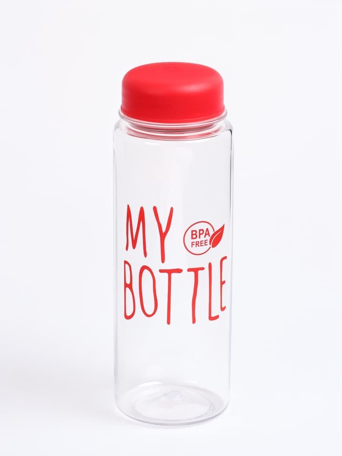 Бутылка для воды My bottle 500 мл, 19.5×6 см, МИКС