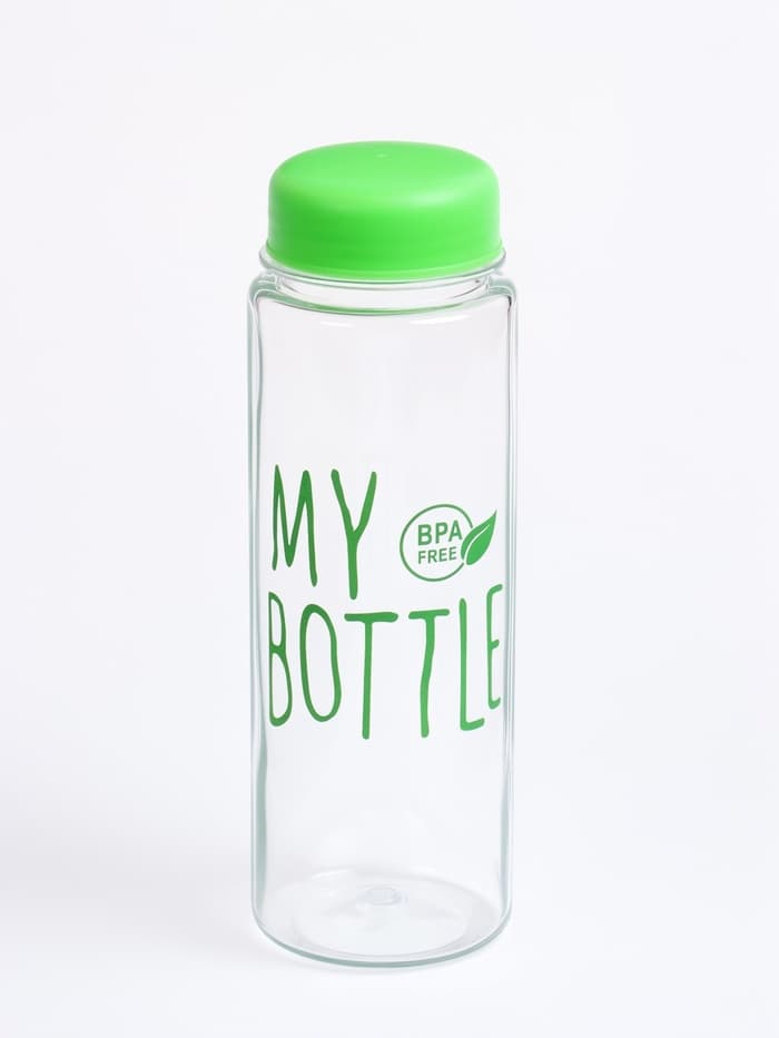 Бутылка для воды My bottle 500 мл, 19.5×6 см, МИКС