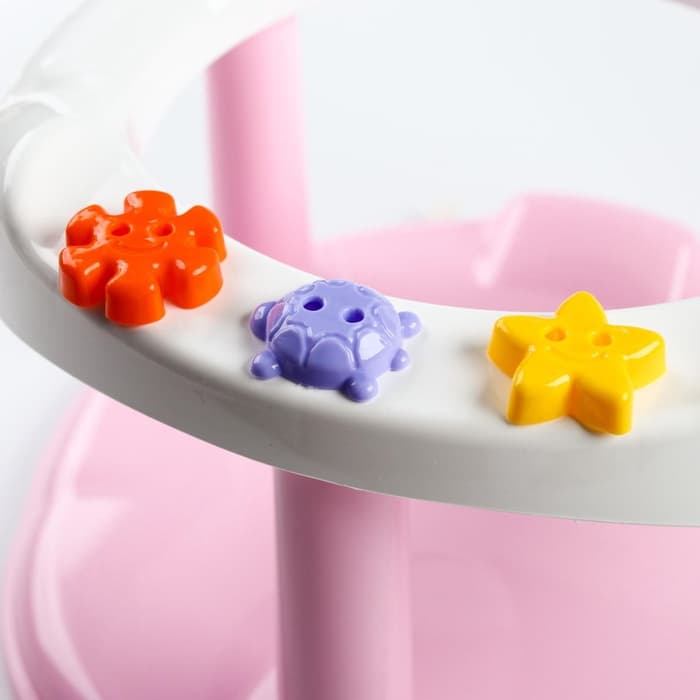 Стульчик для купания на присосках, розовый