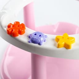 Стульчик для купания на присосках, розовый