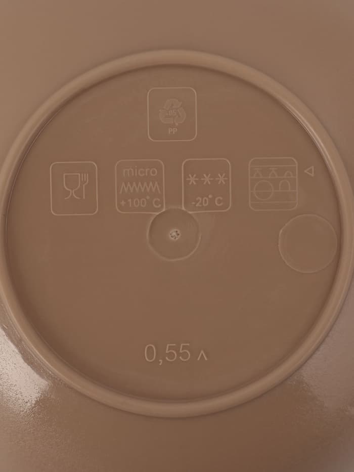 Салатник с крышкой Giaretti Fiesta, 1.7 л, пластик, МИКС