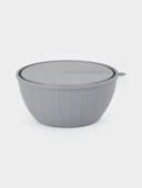 Салатник с крышкой Giaretti Fiesta, 2.8 л, пластик, МИКС