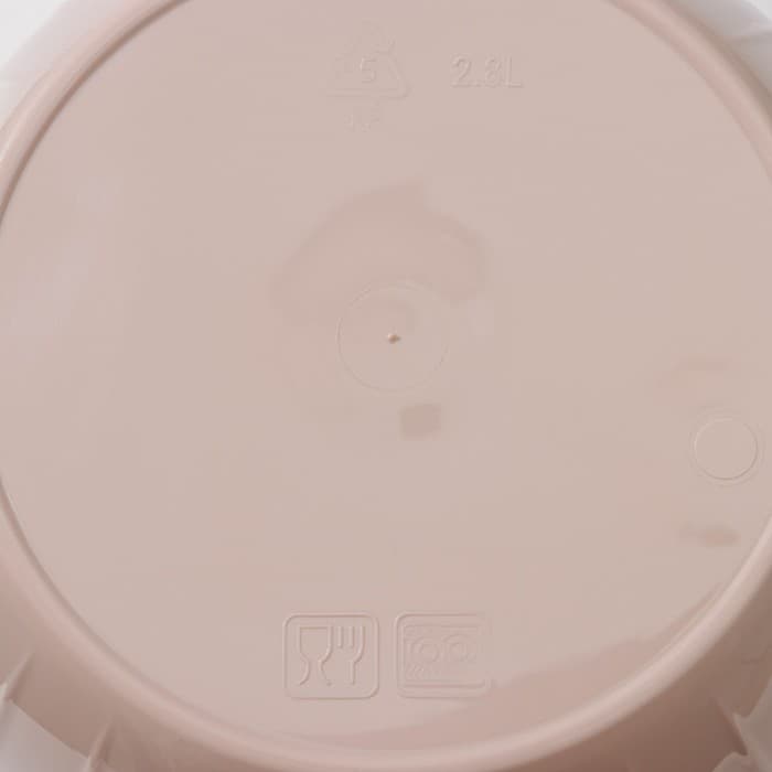 Салатник с крышкой Giaretti Fiesta, 2.8 л, пластик, МИКС