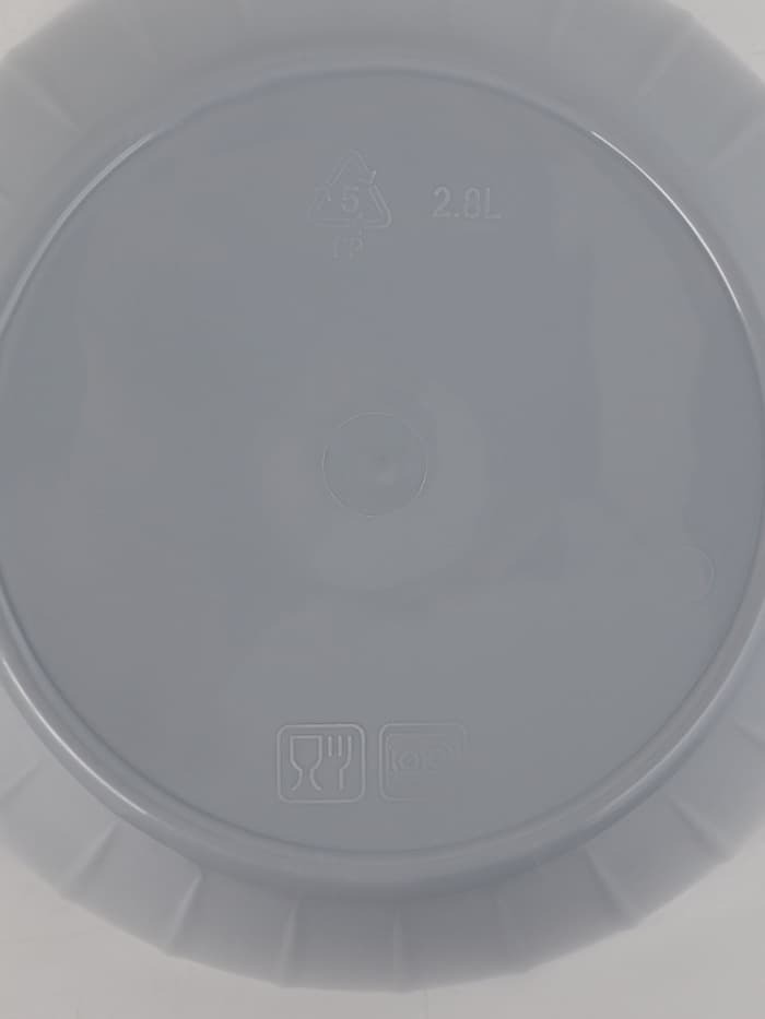 Салатник с крышкой Giaretti Fiesta, 2.8 л, пластик, МИКС