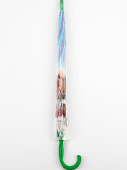 Зонт - трость детский «Зверюшки», полуавтоматический, 8 спиц, R=41/47 см, d=82 см, МИКС